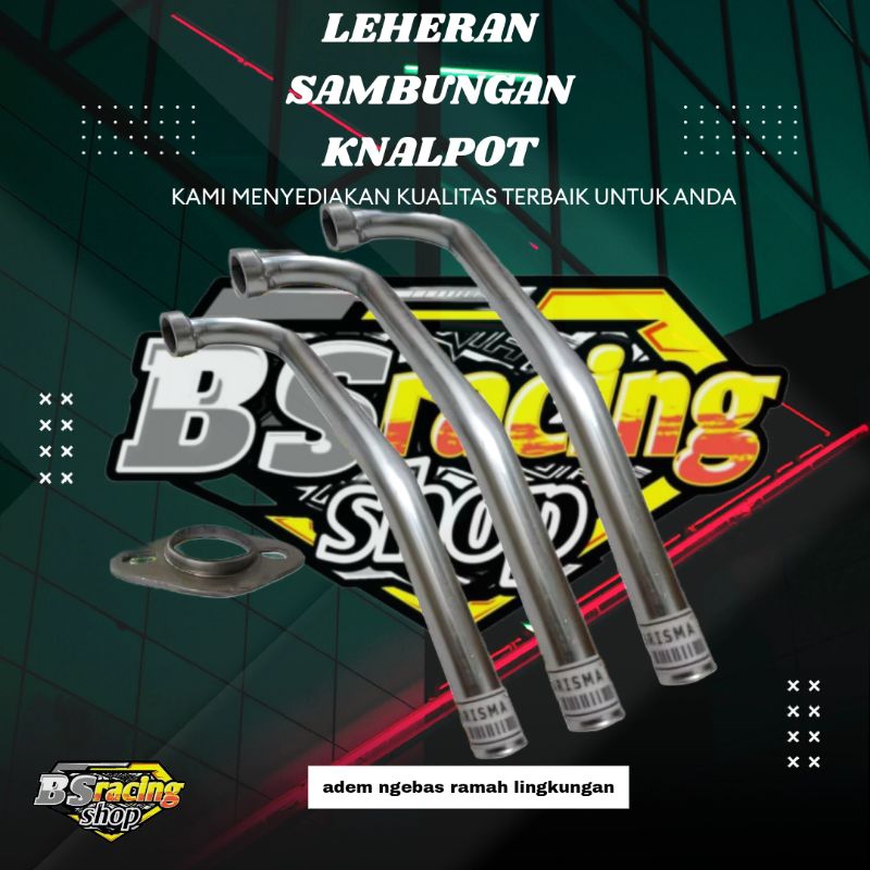 Leheran sambungan knalpot standar karisma supra x supra 125 revo lama