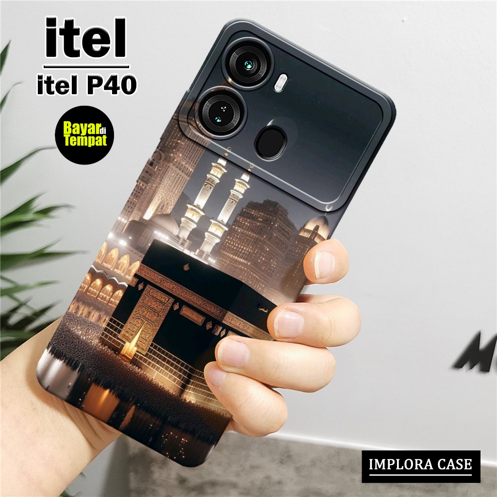 Softcase Itel P40 - Motif Muslim - IMPLORA CASE - Casing Itel P40 Case Hp Itel P40 Casing & Skin Han
