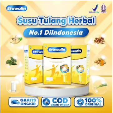 

[ PROMO Etawalin 5 Box ] - Susu Kambing Etawalin Asli Original Atasi Nyeri Sendi Dan Tulang