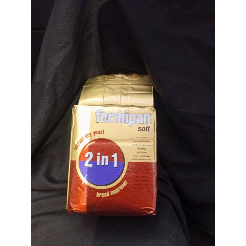 

Fermipan 2i in 1 soft, instant dry yeast, bread improvet, Ragi instan