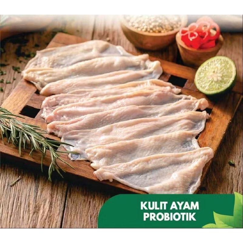 

PROBIOTIC CHICKEN SKIN 500GR - KULIT AYAM PROBIOTIC