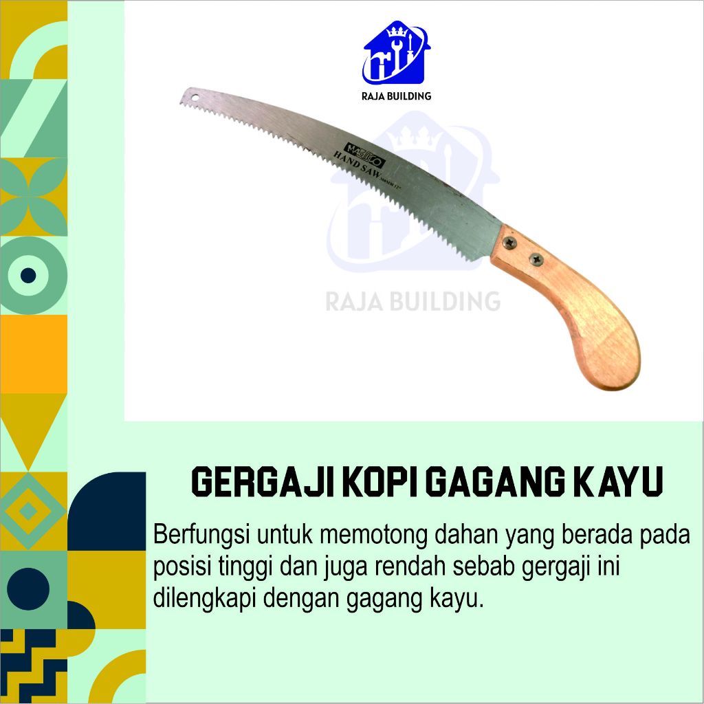 Gergaji Kopi/Gergaji Dahan/Gergaji Tangan