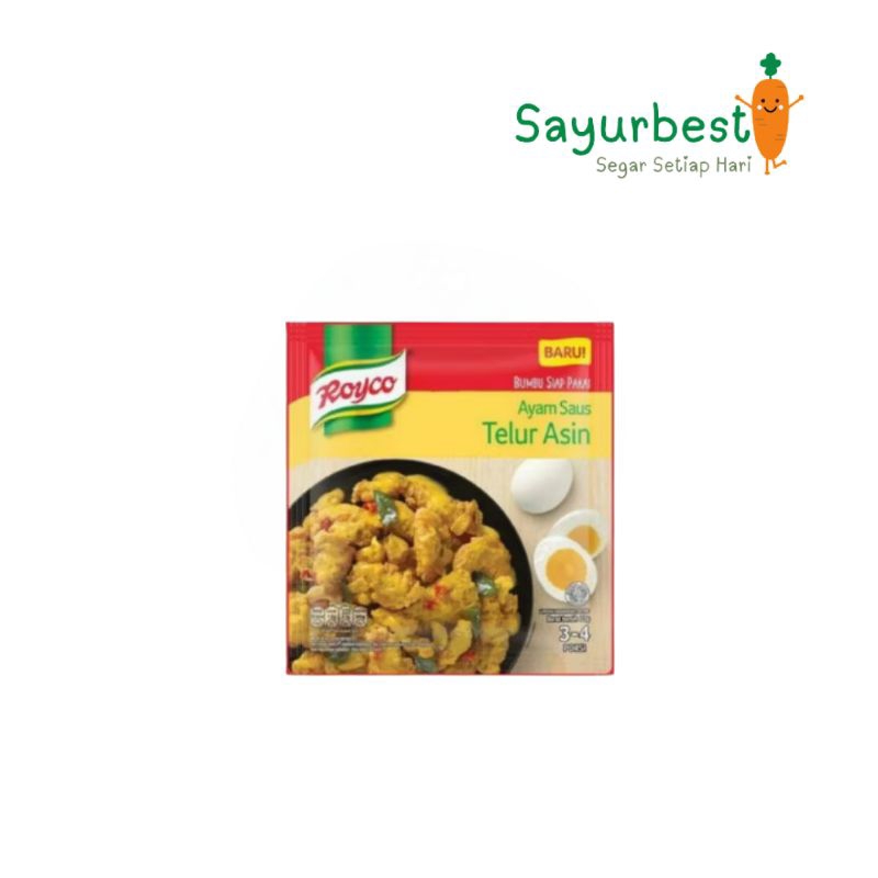 

Royco Bumbu Siap Pakai Ayam Saus Telur Asin 22Gr