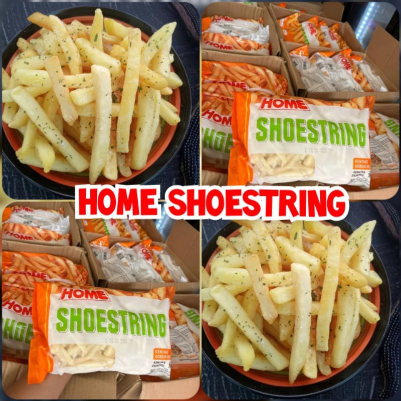 Home Shoestring kentang 1kg / FROZEN FOOD