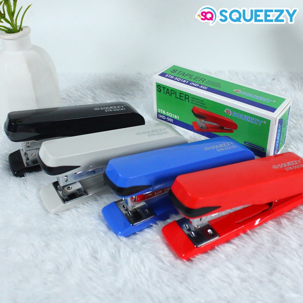 

Stapler /Jepretan Squeezy HD-50 Staples