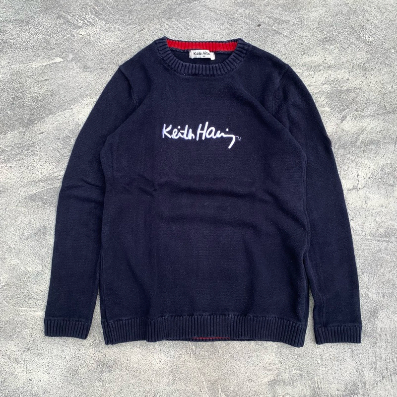 Keith Haring Knit Crewneck Rajut