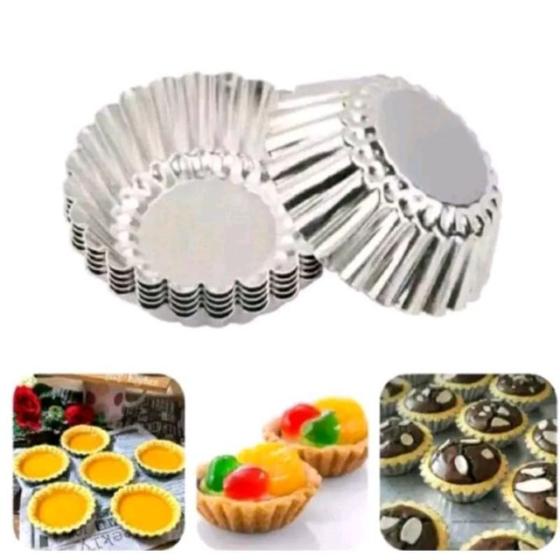 Cetakan Pie Buah / Cetakan Pie Susu Isi 20pcs