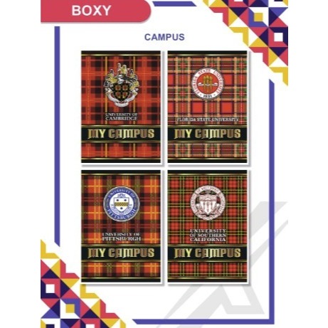 

MilL Buku Tulis Panjang My Campus Isi 50 Lembar Per Pack 10 Pcs