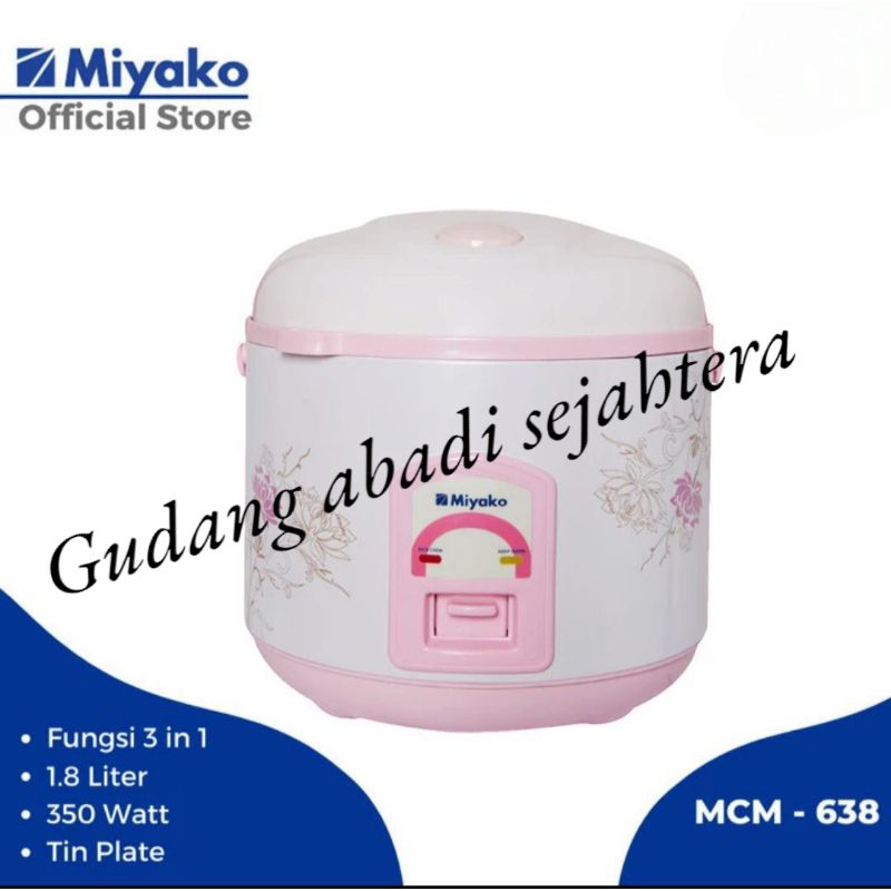 Magic com Miyako MCM-638 1,8Liter/Rice cooker Miyako MCM-638