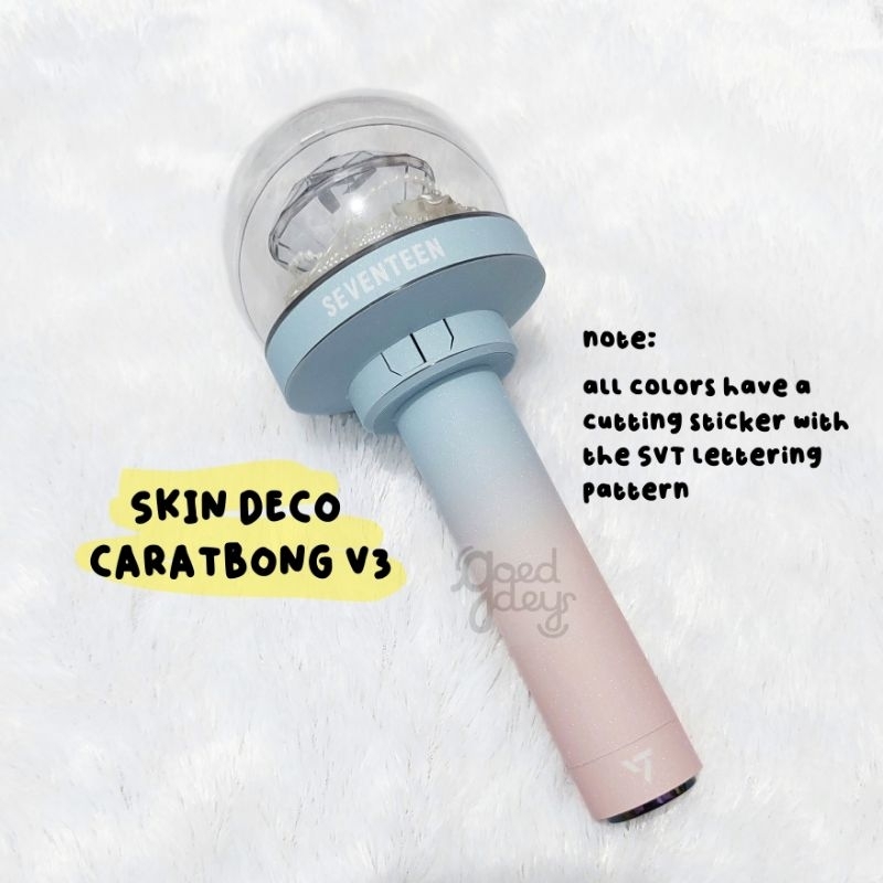 Skin Deco Glitter Finishing/ Skin Wrap Glitter/ Skin Sticker/ Skin Decal/ Garskin Lightstick Sevente