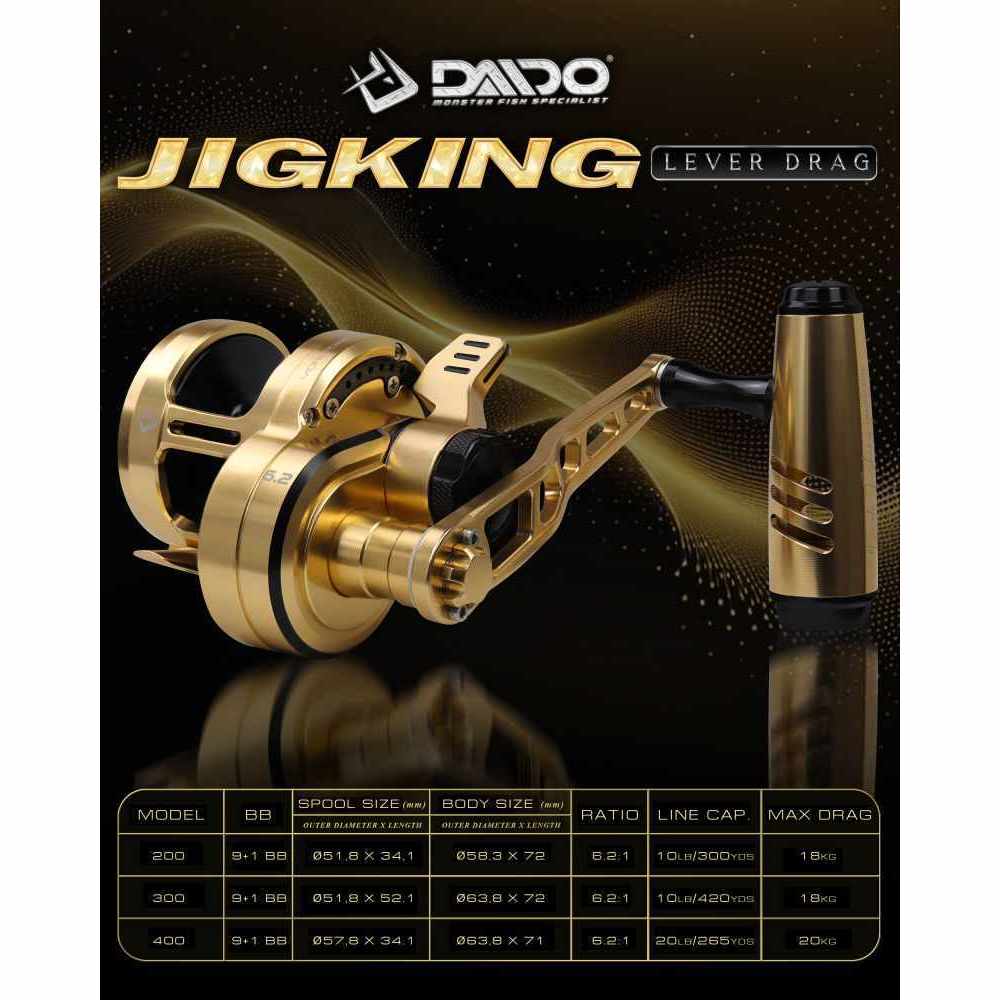 Reel Daido Jigking Lever Drag