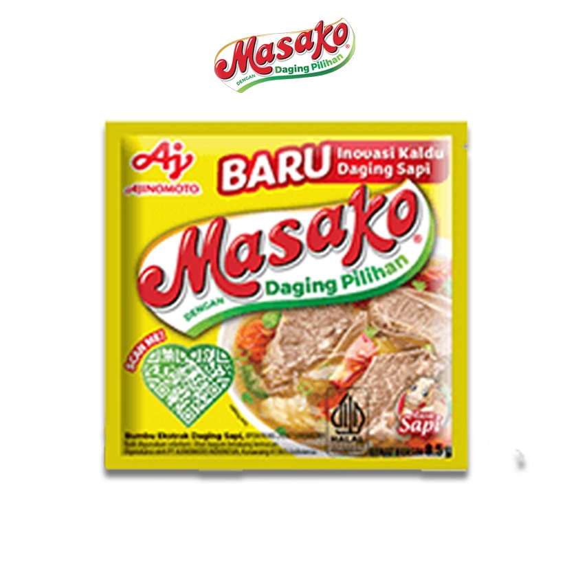 

Masako Ayam Bumbu Kaldu Penyedap ( 6 pcs )