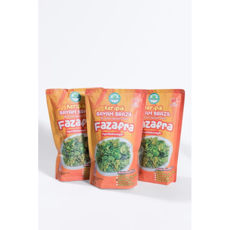 

Fazafra Keripik Bayam Brazil | Bayam Brazil Chips| Keripik Sayur Organik 80 g