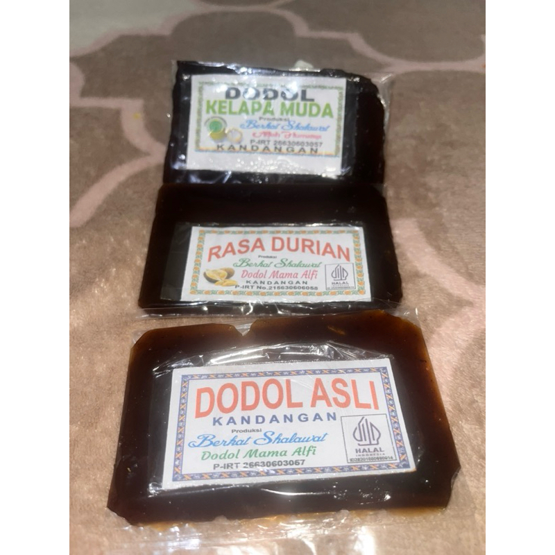 

Dodol dan wajik asli kandangan