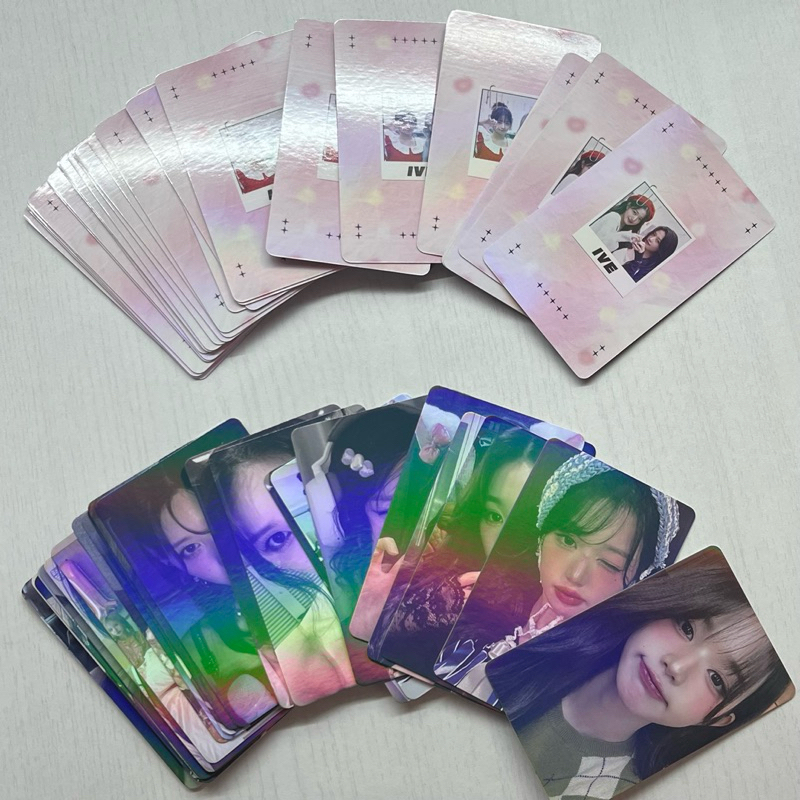 Photocard Hologram Ive Lomo card Cute Lucu Glossy (+freebies)