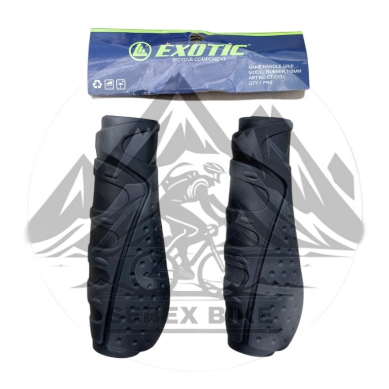 HandGrip Sepeda HandFat Pegangan Stang Sepeda Exotic Hitam Sepeda Anak BMX Lipat MTB Gunung Fixie