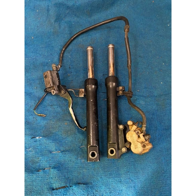 Shock shockbreaker depan set master rem cakram depan kymco matic kymco jet matic original
