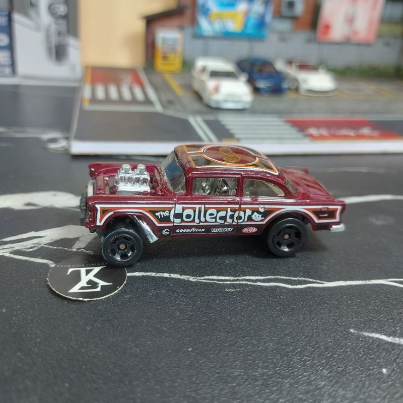 hot wheels gasser junk merah hati loose