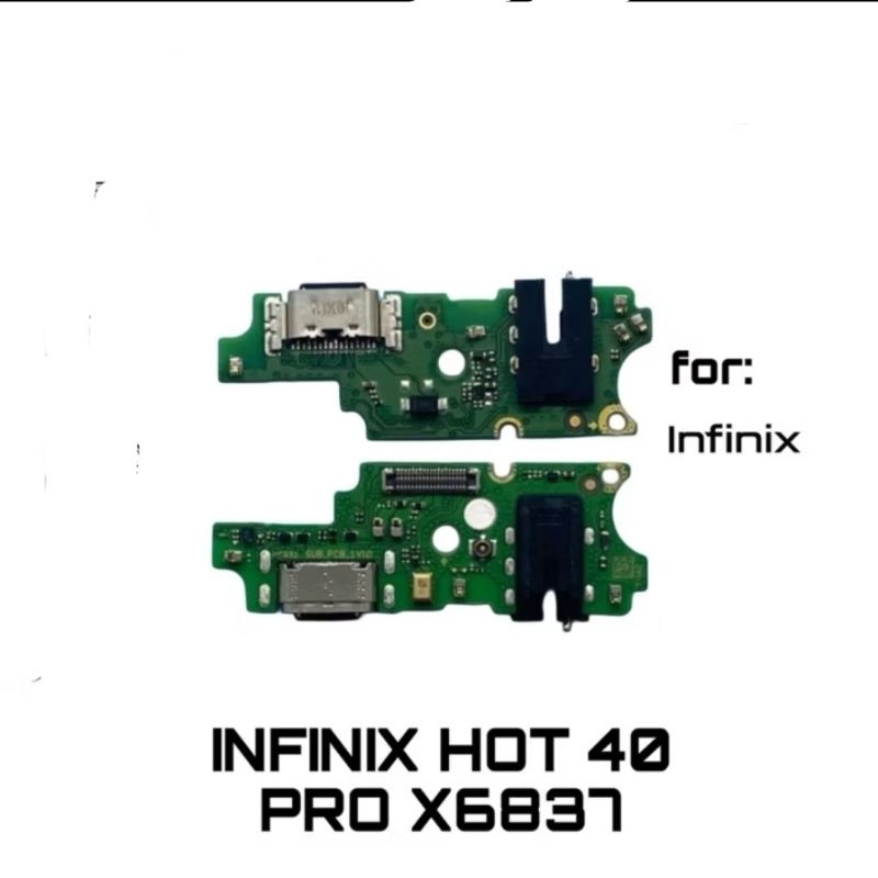 BOARDCAS PAPAN CAS KONEKTOR CAS INFINIX HOT 40 PRO X6837