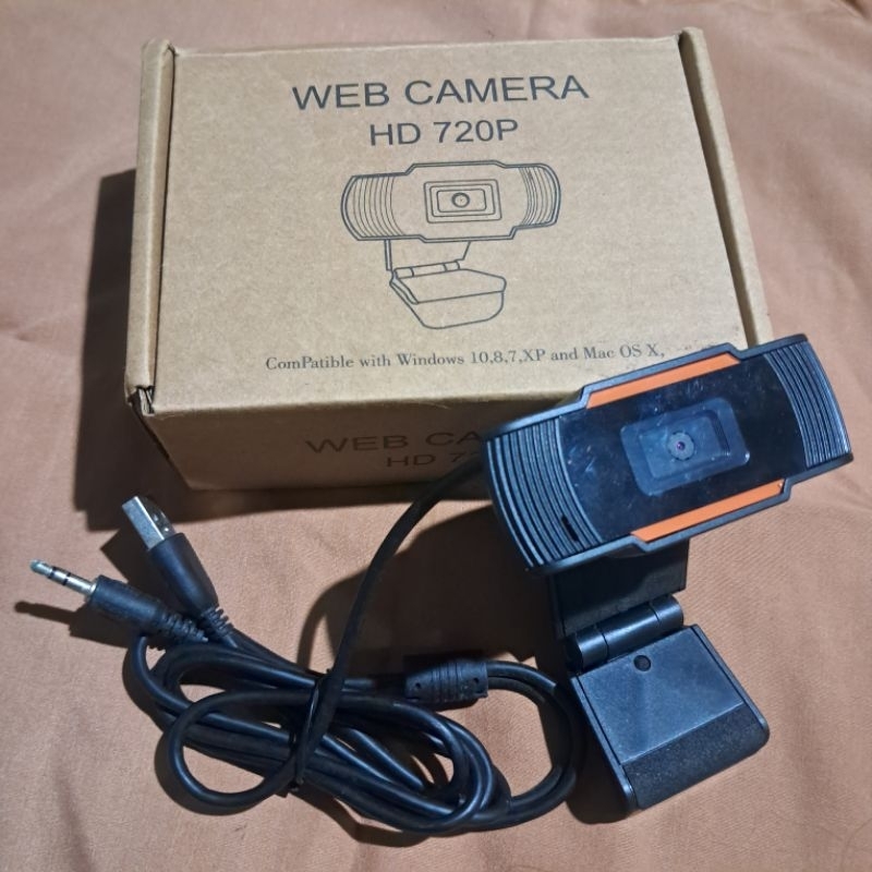 [PRELOVED] WEBCAM HD 720P USB WEB CAMERA KAMERA EKSTERNAL LAPTOP KOMPUTER WINDOWS MAC