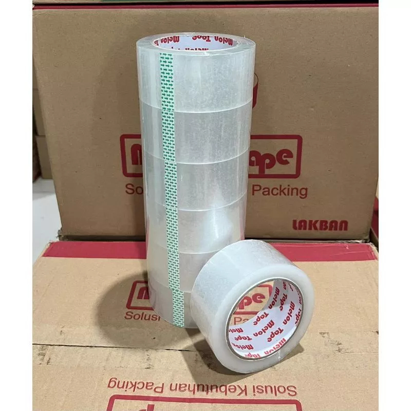 

LAKBAN MURAH MELON TAPE 100yard 48mm SUPER LENGKET DAN TIDAK MUDAH PUTUS!#LIATVIDEO