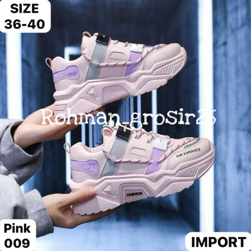 SEPATU WEDGES FASHION WANITA KOREA IMPORT