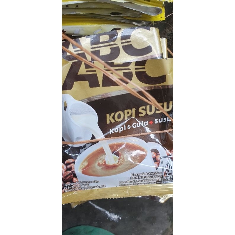 

bungkus bekas kopi ABC kopi susu