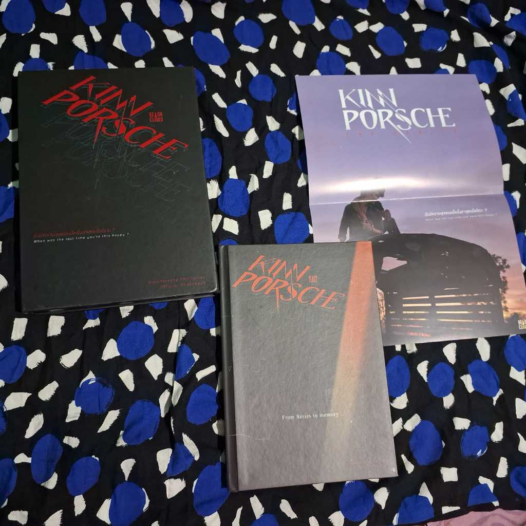 Photo book Kinnporche book & poster