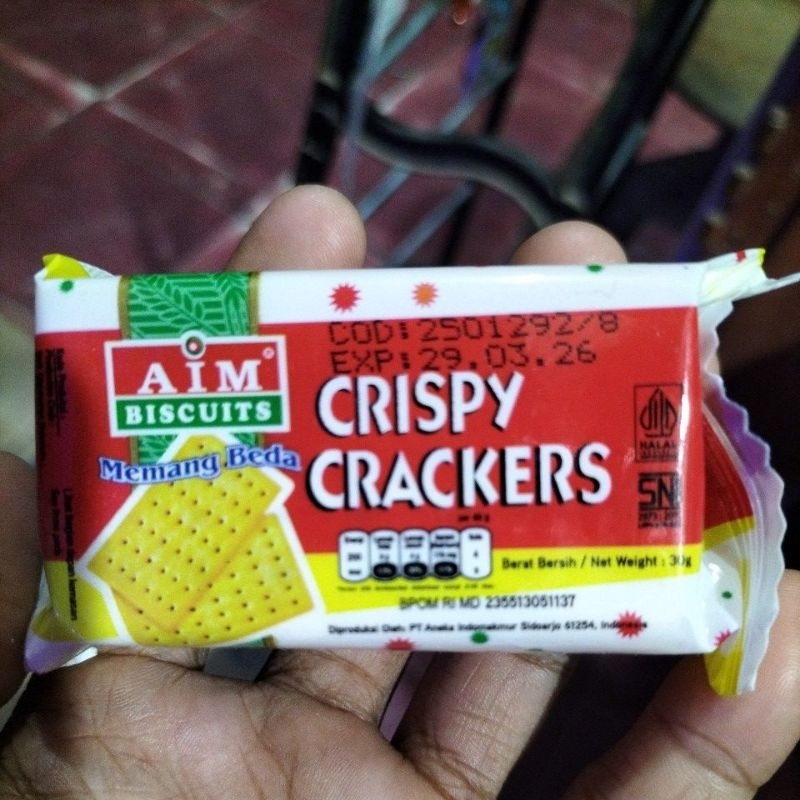 

Biskuit Crispy crackers