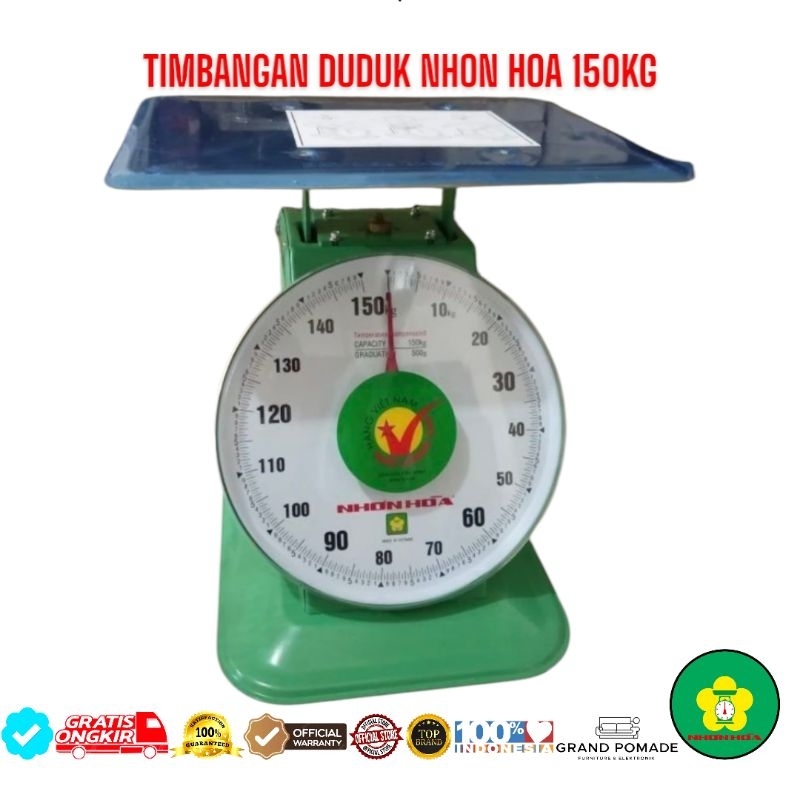 TIMBANGAN DUDUK NHON HOA 150KG