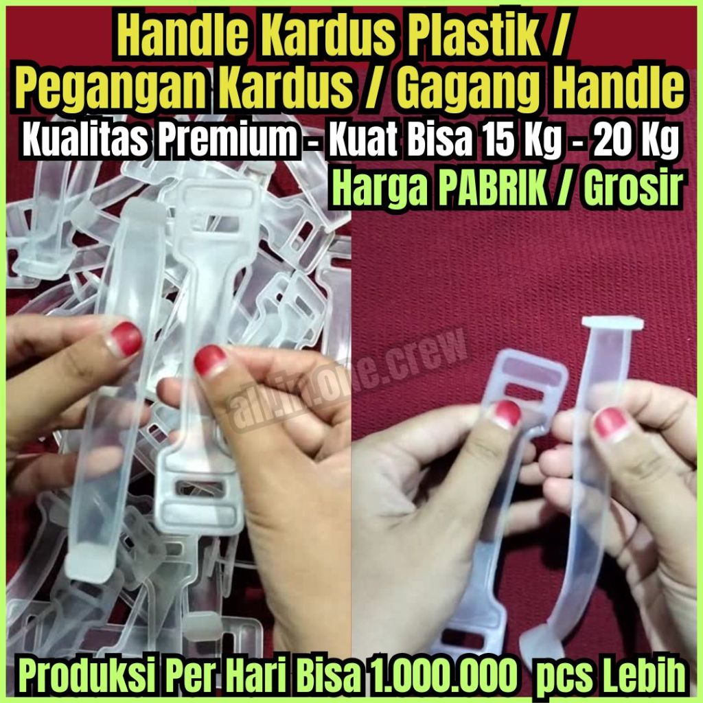 

Handle Kardus Plastik / Pegangan Kardus / Handle Box / Handle Kardus