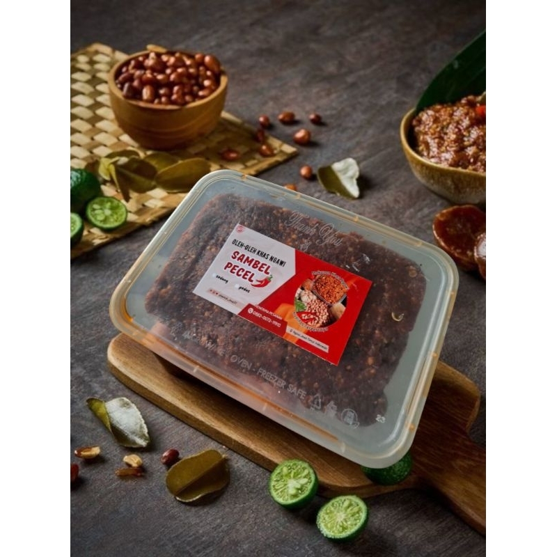 

SAMBEL PECEL OLEH OLEH KHAS NGAWI SAMBAL KACANG ASLI TANPA BAHAN PENGAWET