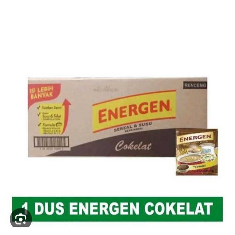 

energen sereal rasa cokelat