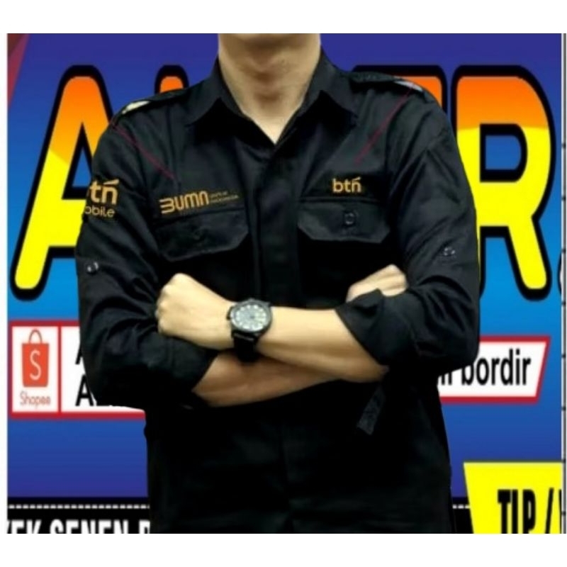 kemeja BTN mobile baju BTN mobile seragam BTN mobile Pdh BTN mobile kemeja kerja BTN mobile baju ker