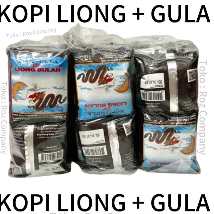 

LIONG GULA KOPI HITAM 2 PAK 40 PCS
