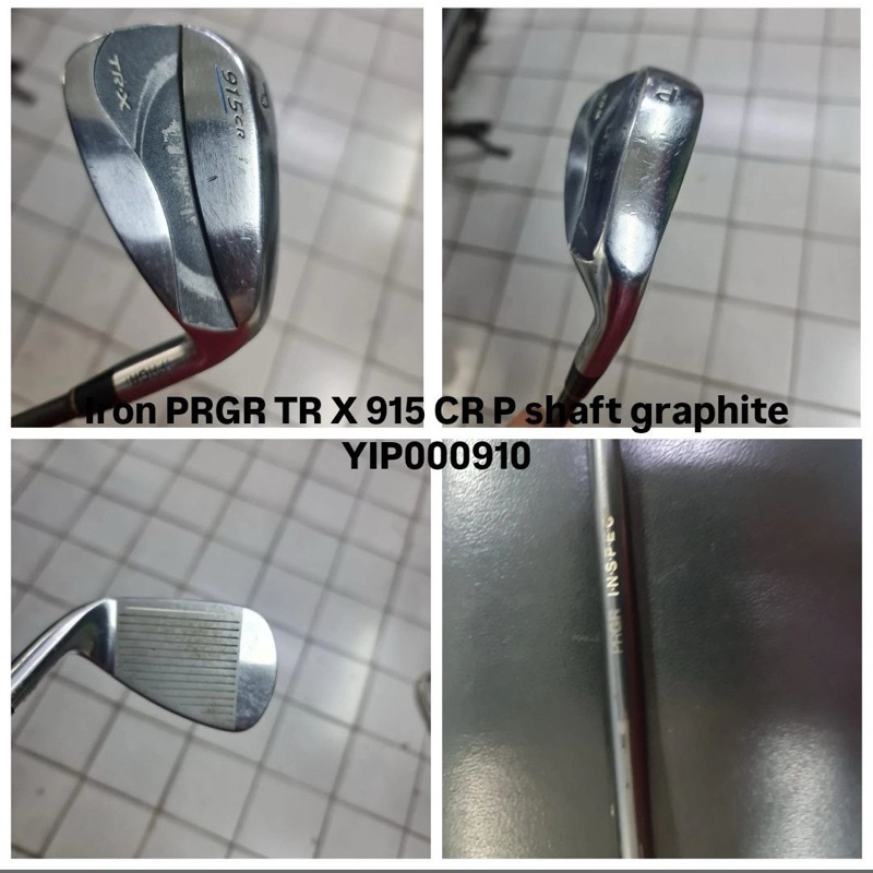 Stik golf Iron PRGR TR X 915 CR P  Shaft graphite   Bekas second