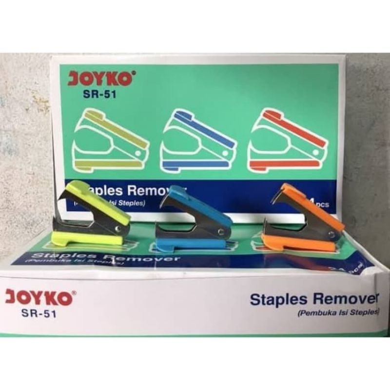 

Remover Joyko SR 51 Pembuka Staples 1 pcs