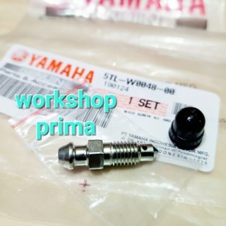 Baut nepel 5TL pembuangan angin selang disc cakram rem Depan Mio Lama Sporty 2004 - 2007 Ori Ygp