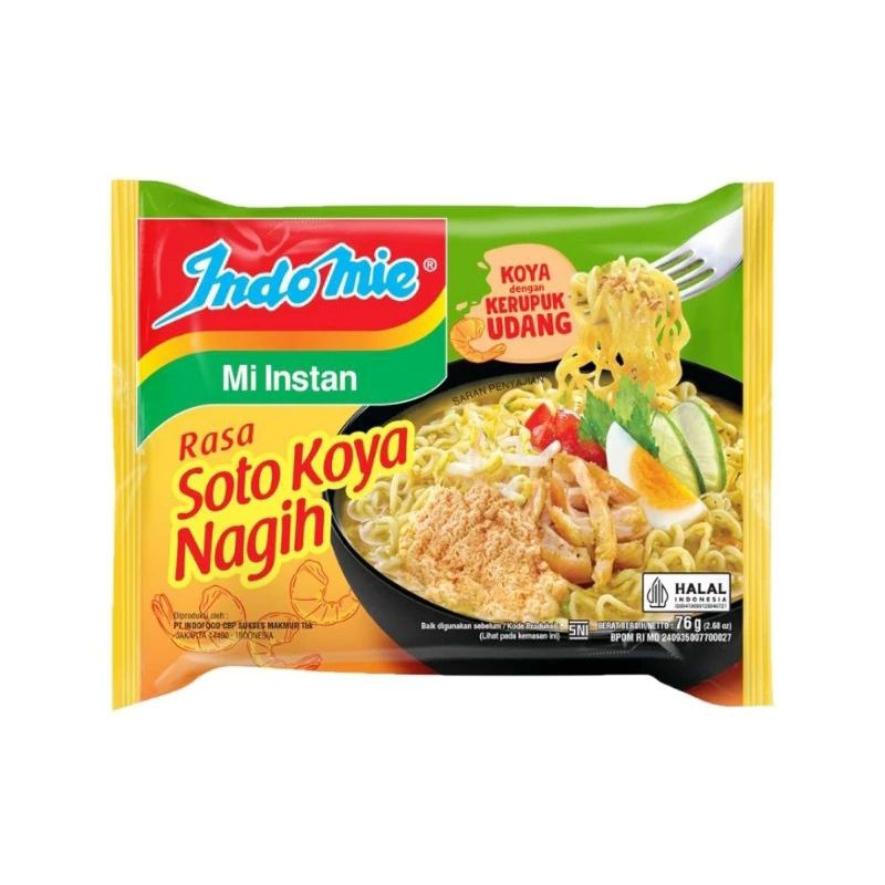 

Indomie Soto Koya Nagih 76gr