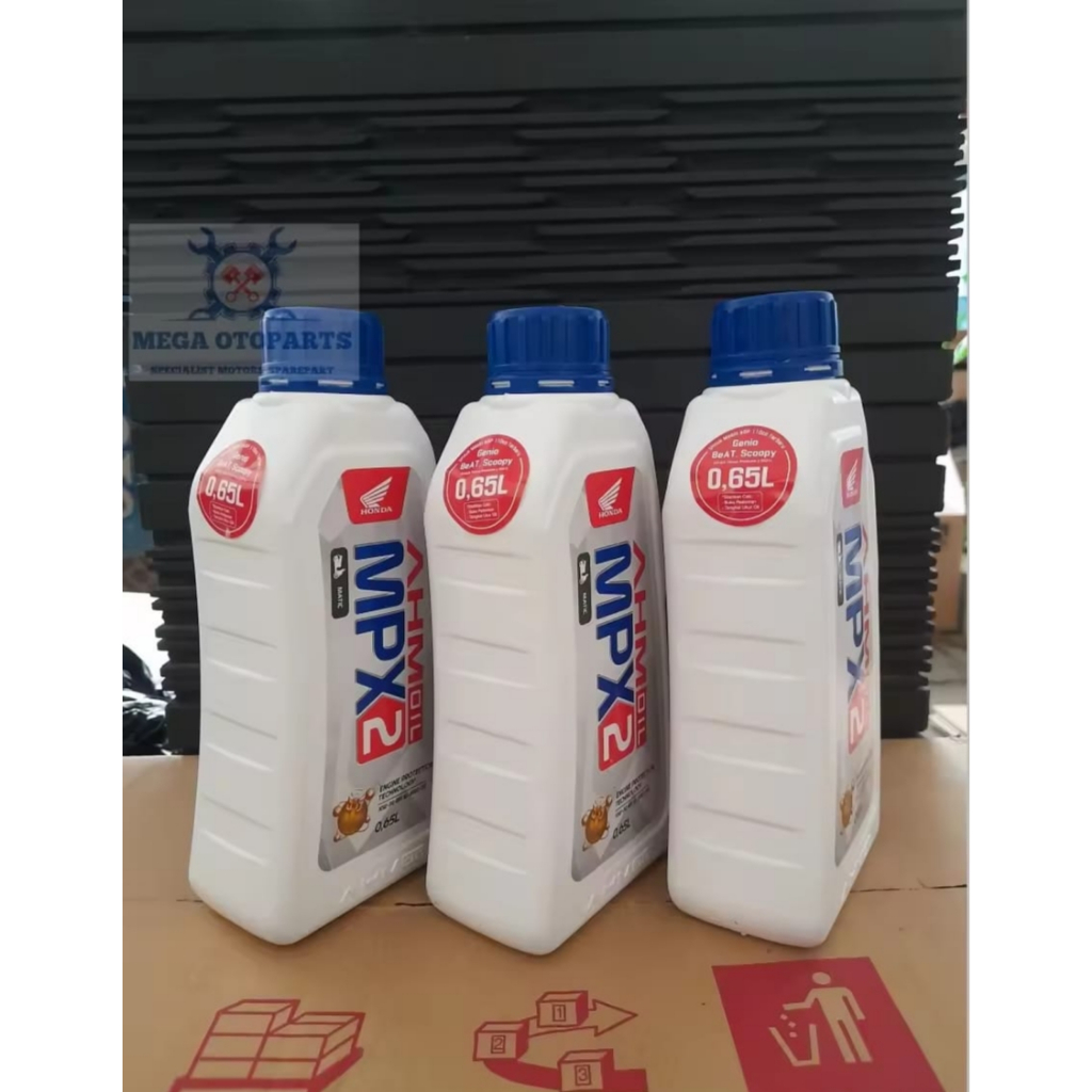 oli mpx2 matic 650 ml oli motor matic honda beat scoopy