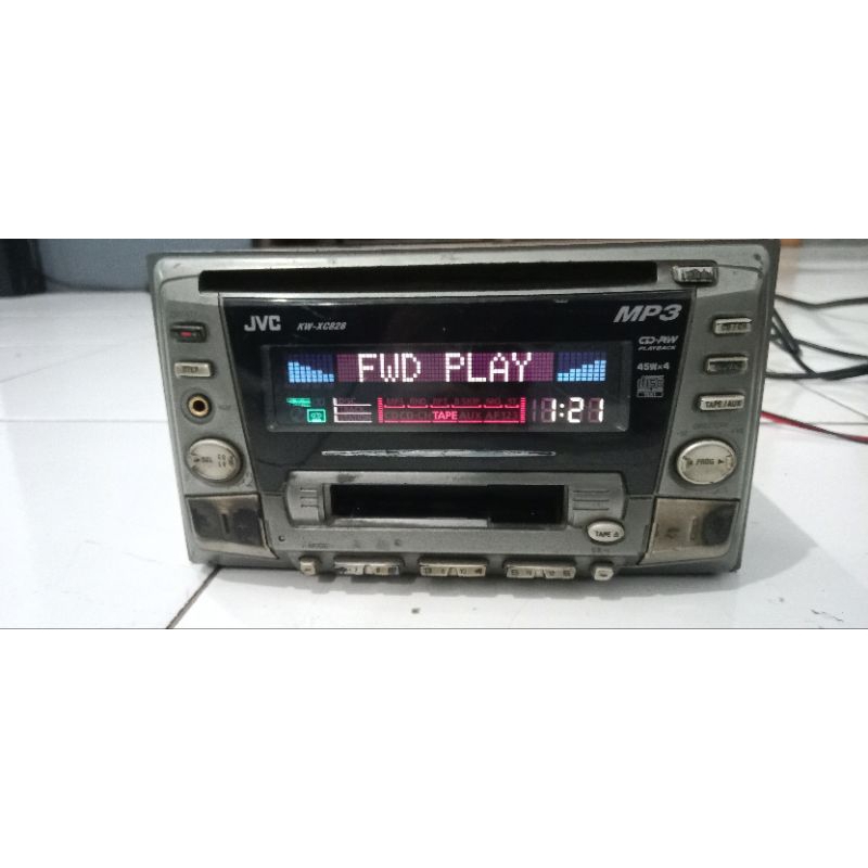 dobel din jvc KW-XC828 sudah bluetooth
