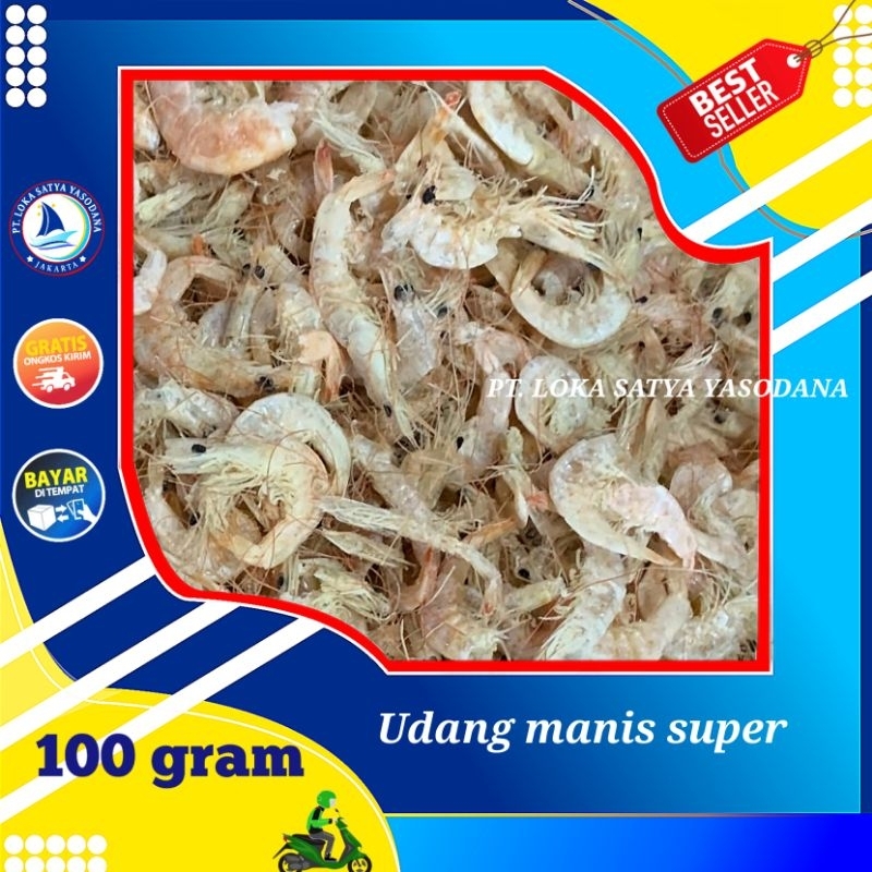 

udang manis super 100gram