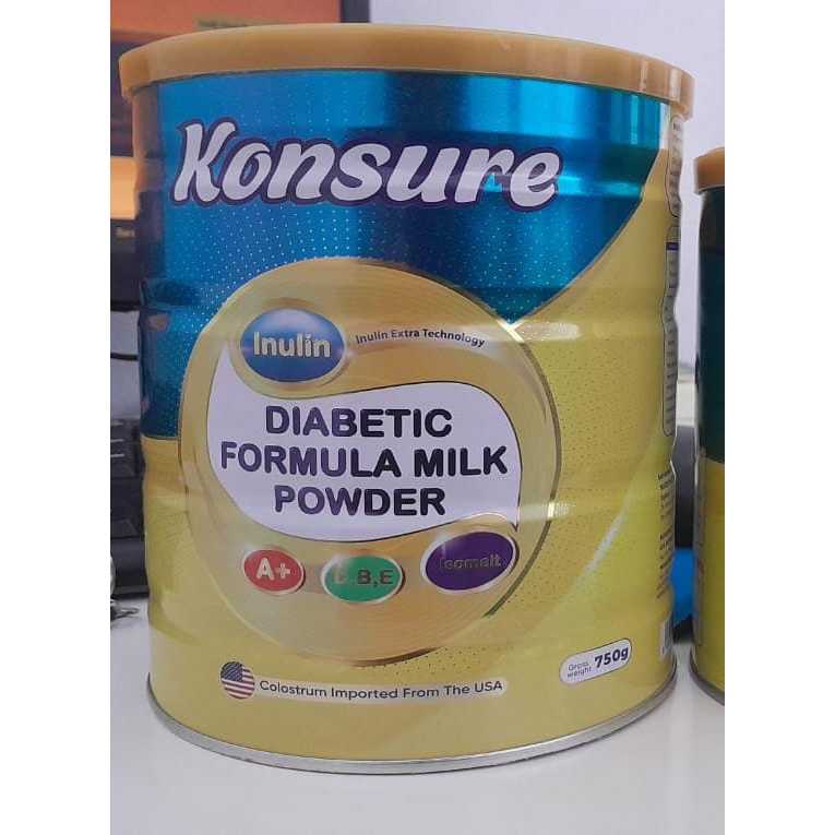 

SUSU DIABETES KONSURE 4 KALENG KEMASAN 750G