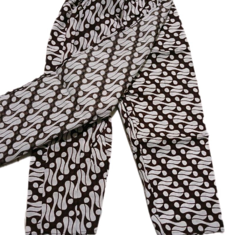 Celana Rok Jarik Anak Motif Parang Putih