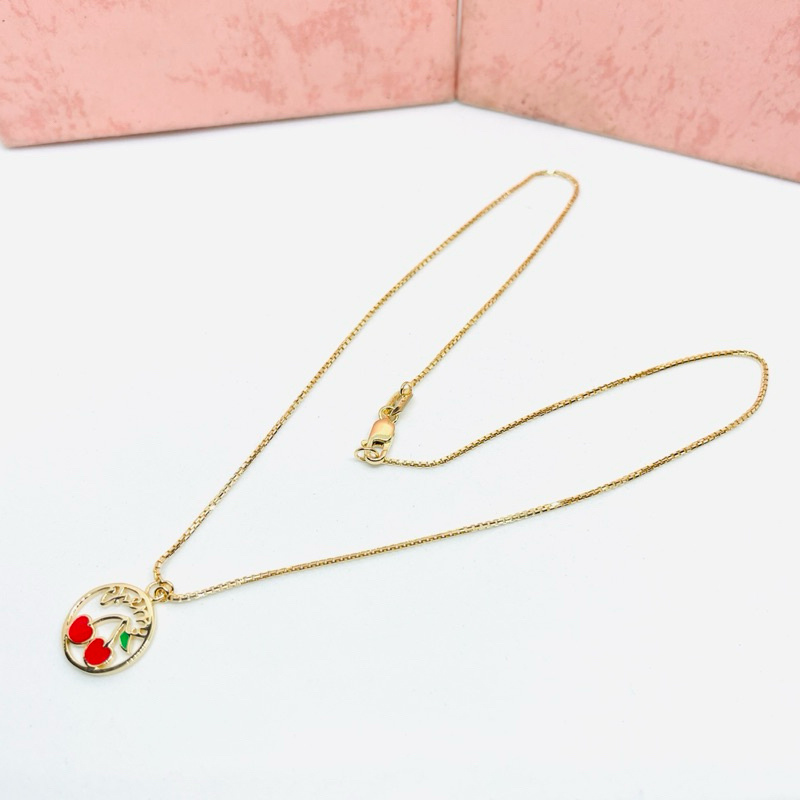 Kalung Anak Emas Asli kadar 375/8k italy lt chery