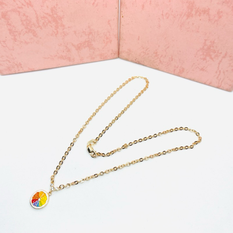 Kalung Anak Emas Asli kadar 375/8k rantai nori lt