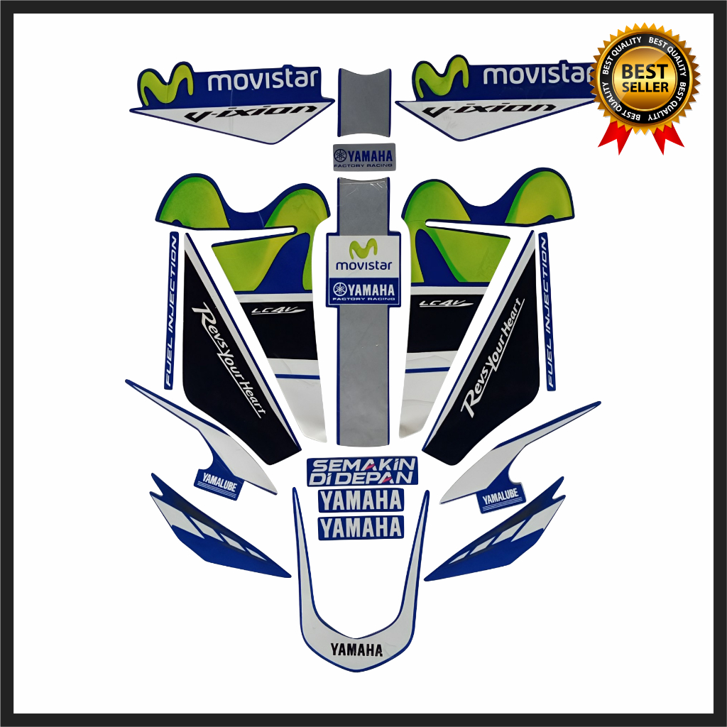 Stiker Sticker Striping Standart Ori Termurah Terlaris | VIXION 2015 | Terlaris Dan Termurah