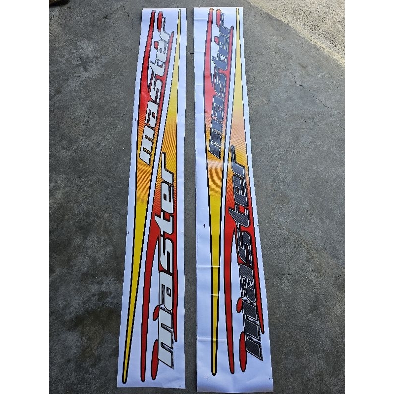 Striping stiker espass pick up 1.3