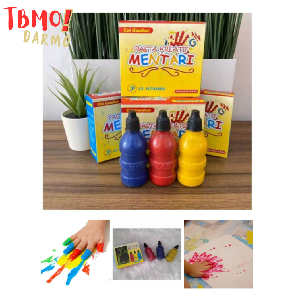 

TBMO CAT PASTA KREATIF MENTARI 3X50ML -