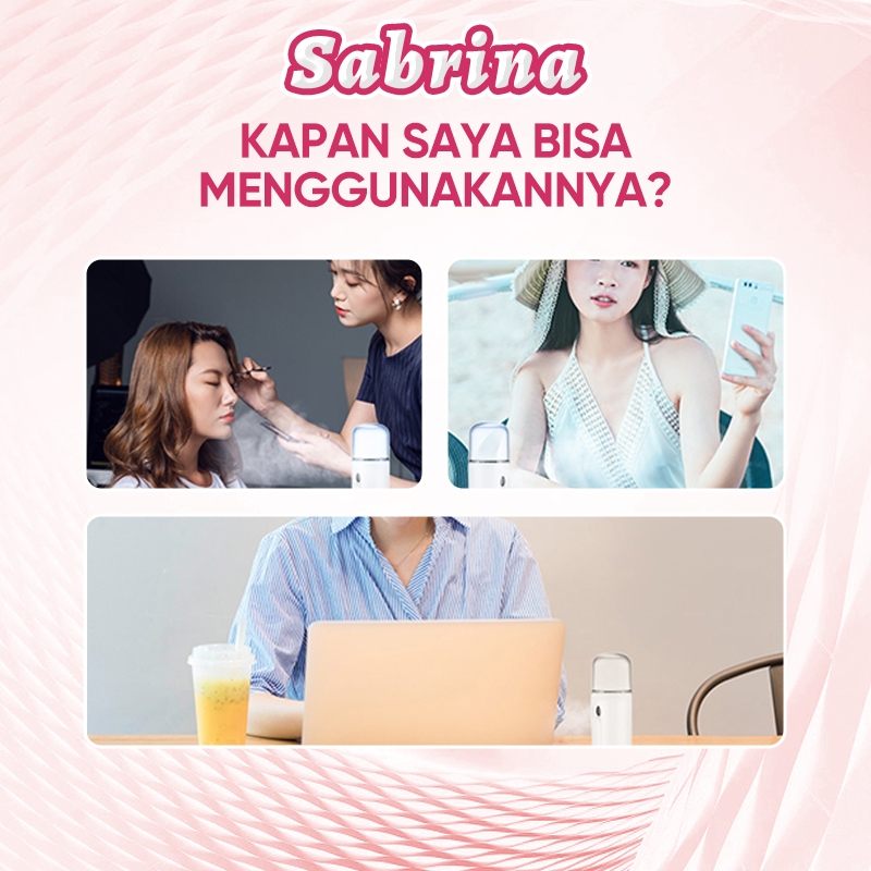 NEW PRODUCT SALSNOW Nano Spray Hydration Device Perawatan Wajah yang Baru Ditingkatkan Melembabkan